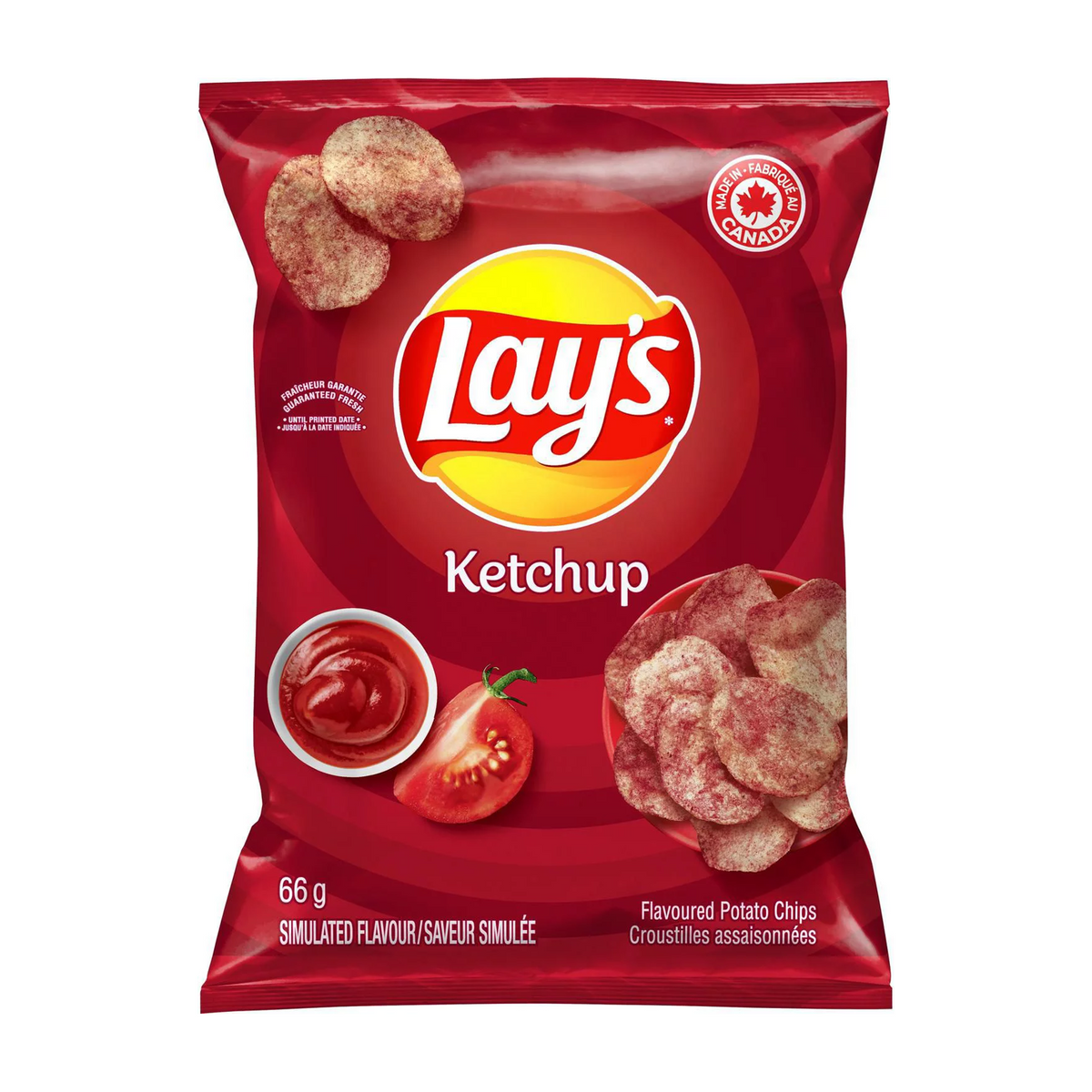 Lays Ketchup Flavored Chips 235g Hudson Valley Exotics Pkg 6527