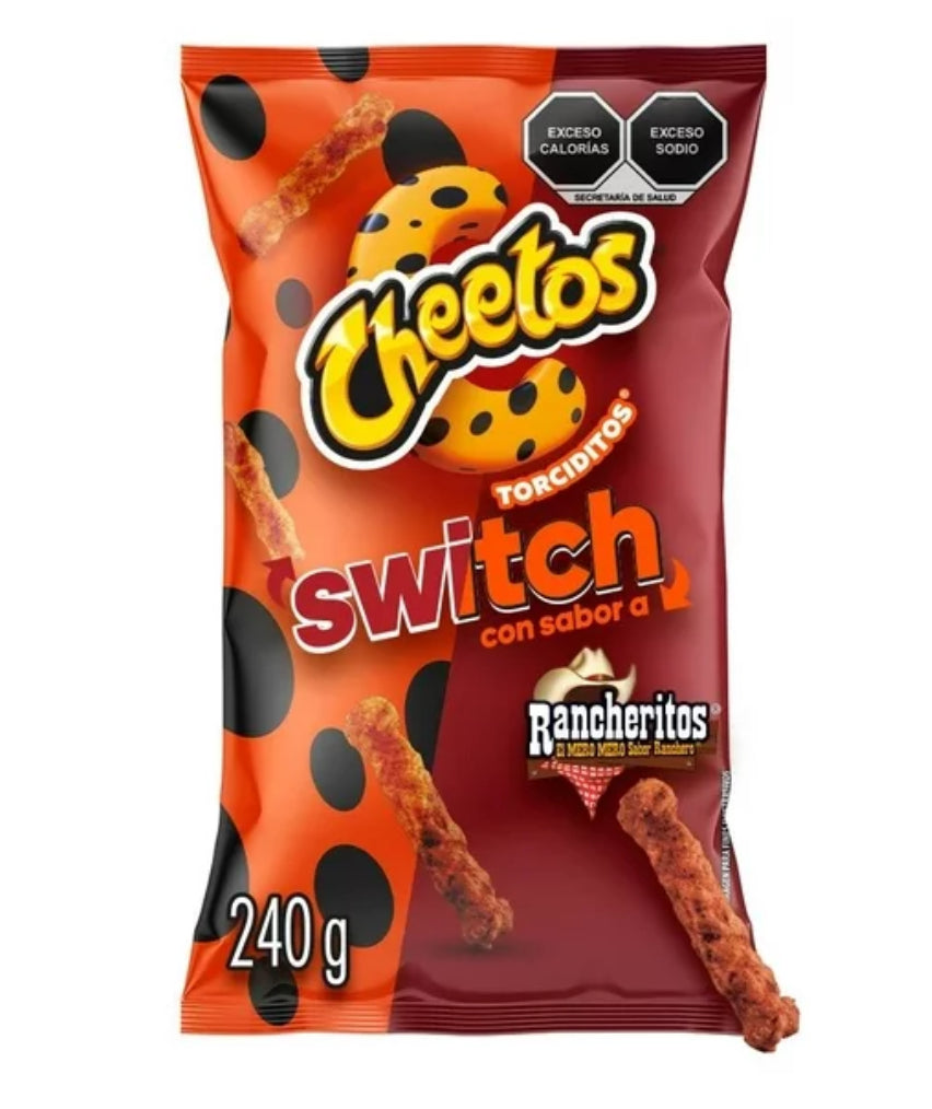 Botana Cheetos switch con sabor a Rancheritos 55g