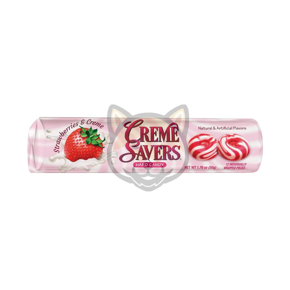 Creme Savers Strawberries And Hard Candy