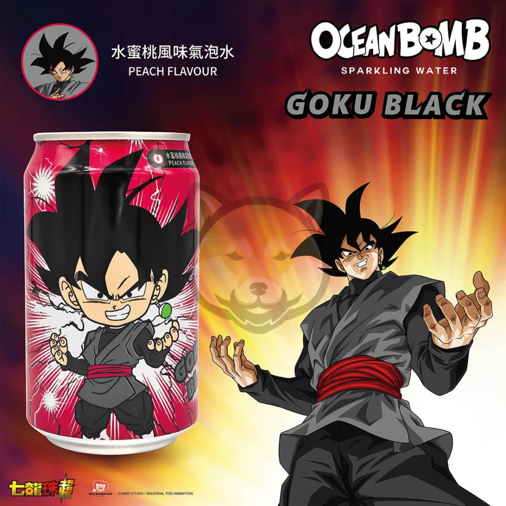 Dragon Ball Sparkling Water Peach Flavor