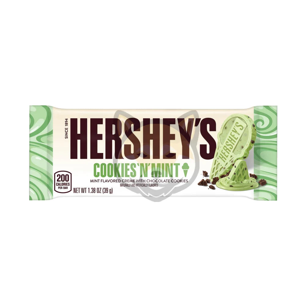 Hersheys Ice Cream Shop Cookies N Mint Candy Bar