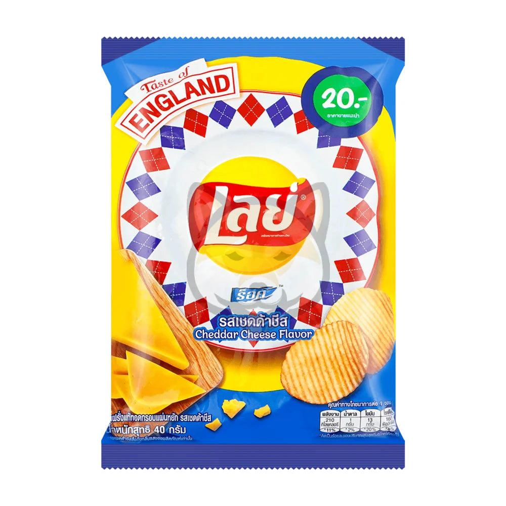 Lays Cheddar Cheese Flavored Chips (40G) (Thailand) Chips