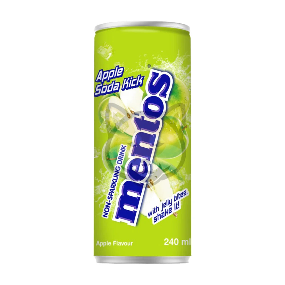 Mentos Apple Soda Kick (240Ml) Juice