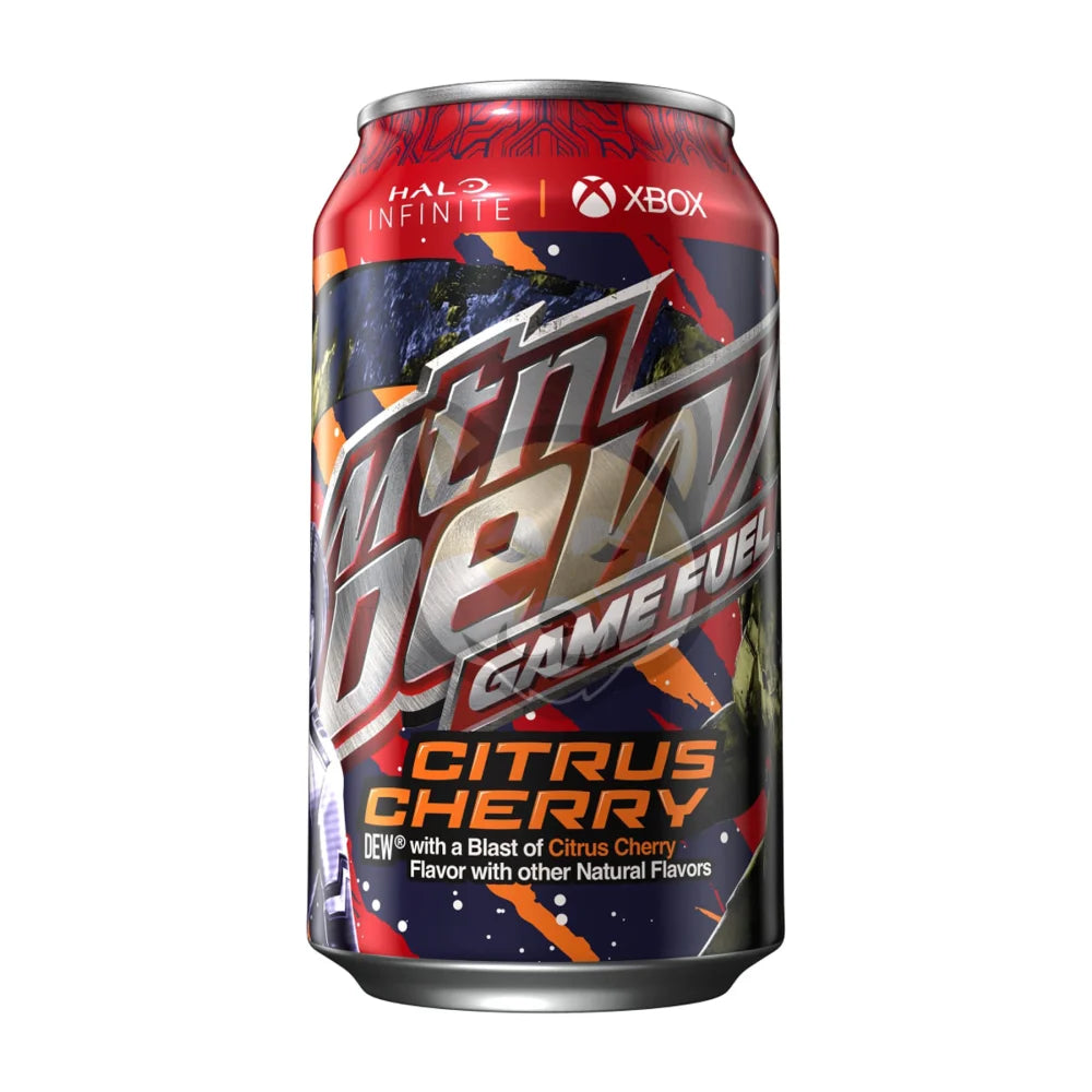 Mountain Dew Game Fuel Citrus Cherry (12 Fl Oz)