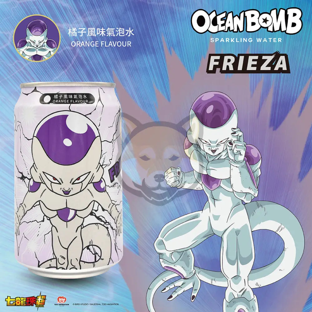 Ocean Bomb Dragon Ball Sparkling Water Orange Flavor