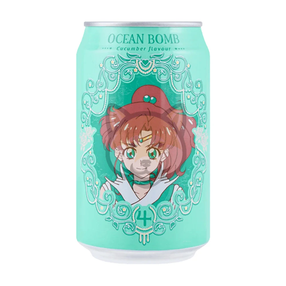 Ocean Bomb Sailor Moon Sparkling Water Cucumber Flavor