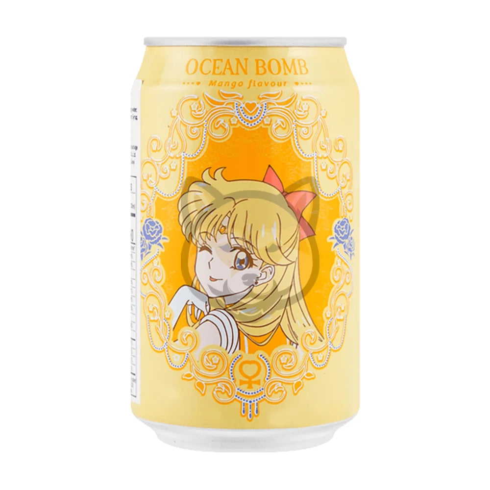 Ocean Bomb Sailor Moon Sparkling Water Mango Flavor