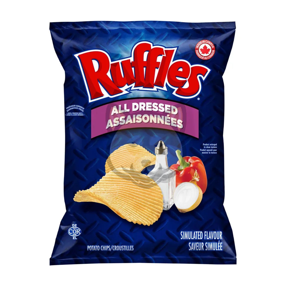 Ruffles All Dressed Flavored Chips (60G)
