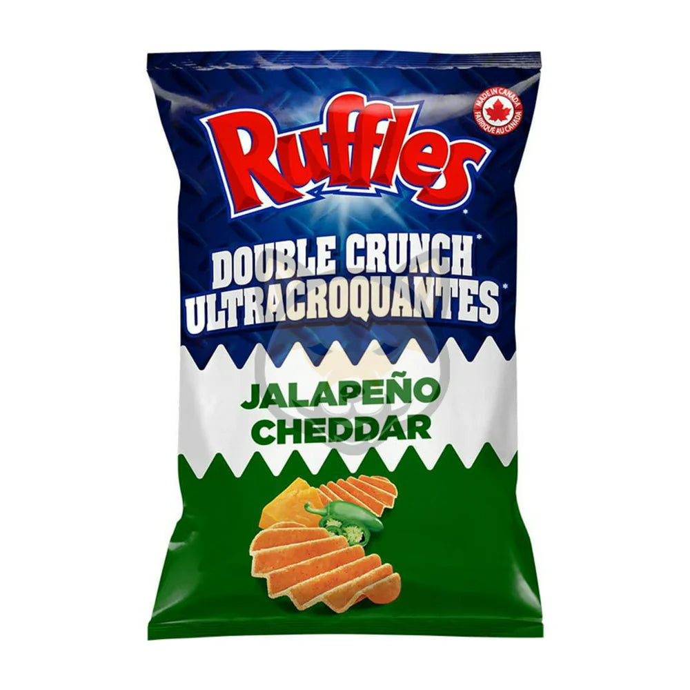 Ruffles Double Crunch Jalapeño Cheddar Flavored Chips (180G)