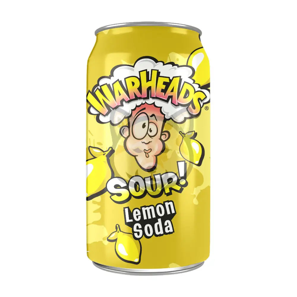 Warheads Soda Sour Lemon (355Ml)