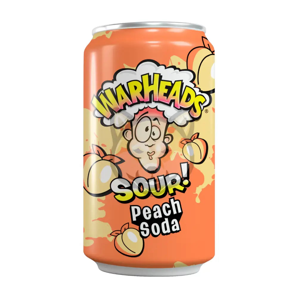 Warheads Soda Sour Peach (355Ml)