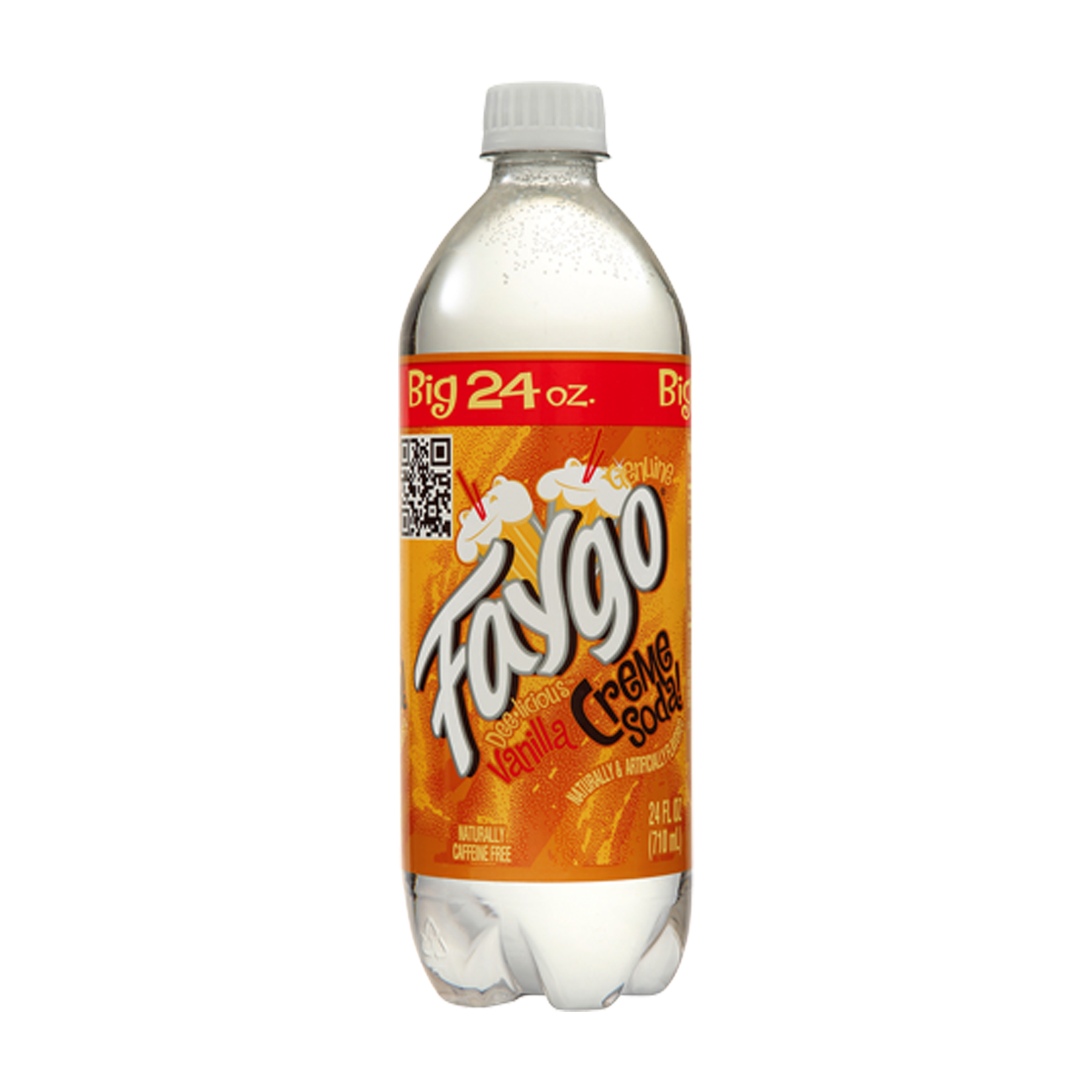 Faygo Creme Soda Flavored (24Oz)