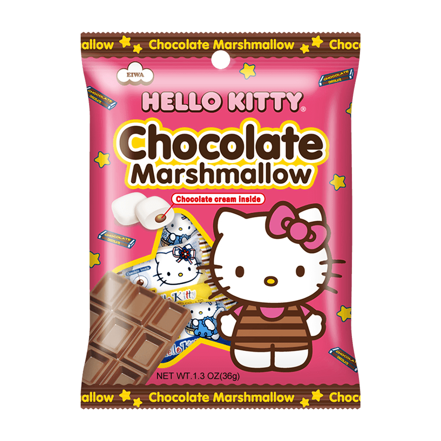 Eiwa Hello Kitty Chocolate Marshmallows (90G)