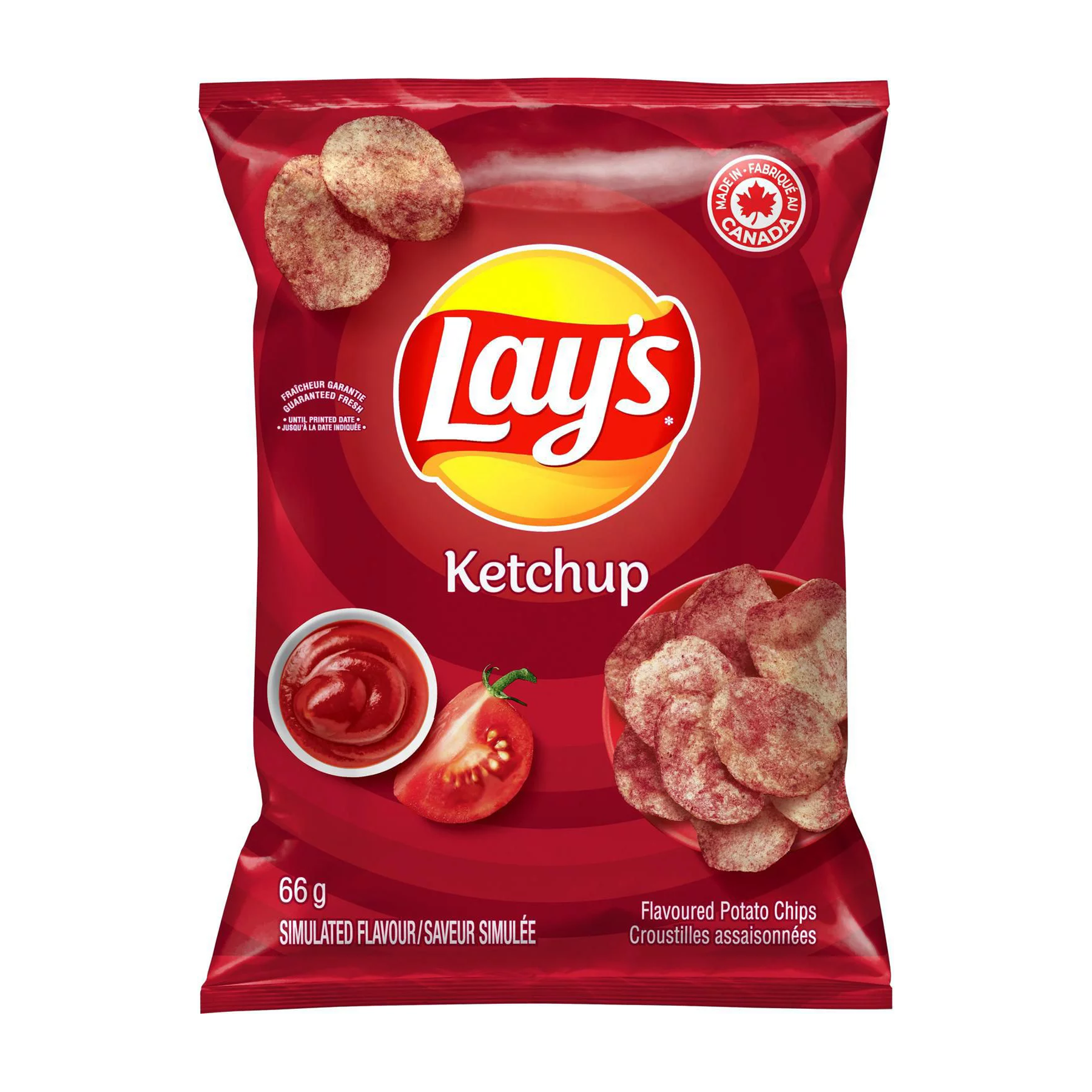 Lays Ketchup Flavored Chips (60G)